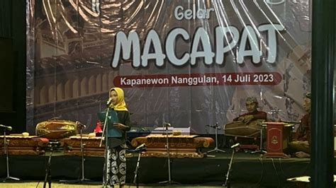 Disbud Gelar Macapat Kapanewon Nanggulan