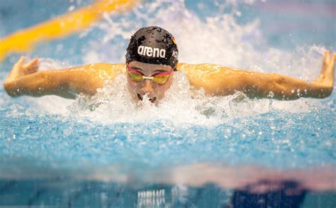 Angelina Köhler EM Vierte über 100 Meter Schmetterling endurance team