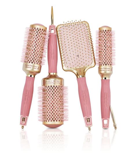 Olivia Garden S Bca Nanothermic Ceramic Ion Brush Set And Shears Set