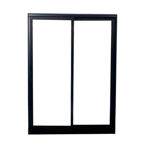 Ventana Corrediza De Aluminio Negro Mate