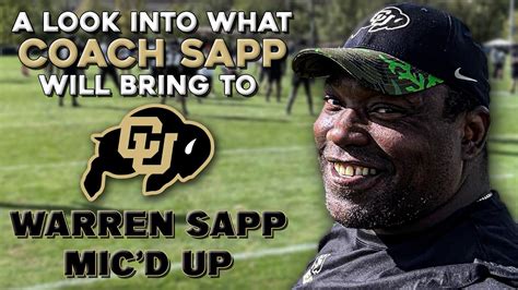 A Look Into What Coach Warren Sapp Will Bring To Colorado