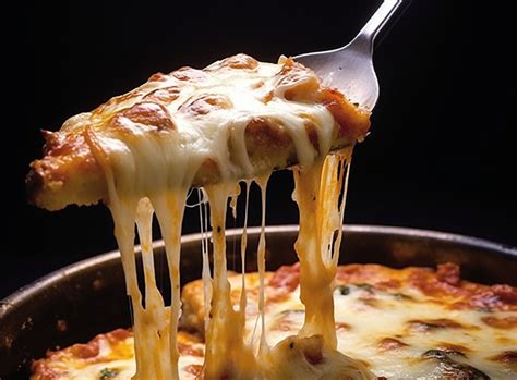 A Piece Of Pizza Is Being Lifted Up With A Fork Background High