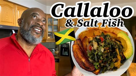 How To Make Callaloo And Saltfish Peel Clean And Cook Deddys