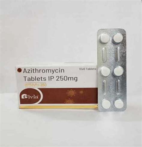 Azithromycin 250mg Tablets At Best Price In Solan Himachal Pradesh Elvia Care Pvt Ltd