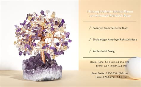 Kyeygwo Amethyst Citrine Reiki Heilung Kristallbaum Auf Nat Rlichen