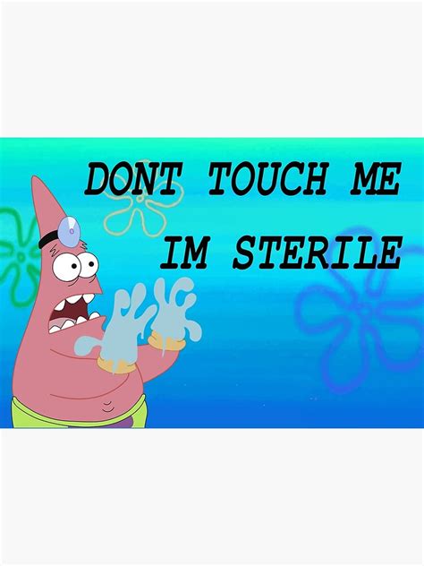 Don T Touch Me Im Sterile Spongebob Squarepants Battle For Bikini