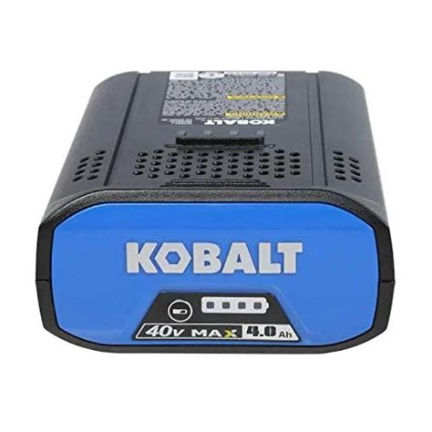 Kobalt 40 Volt 4 Amps 40ah Rechargeable Lithium Ion Li Ion Cordless Power Equipment Battery