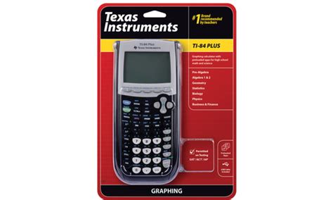 Ti 84 Plus Graphing Calculator With Preloaded Apps For High School