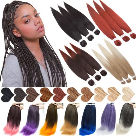 EZ BRAIDS CROCHET Braiding Pre Stretched Jumbo Box Braid As Human Hair