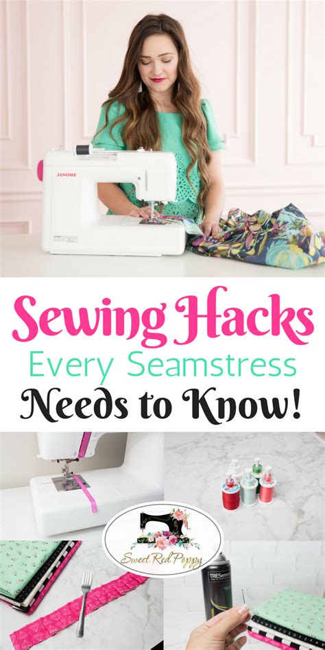 Sewing Hacks Tips Tricks Every Seamstress Should Know Beginner