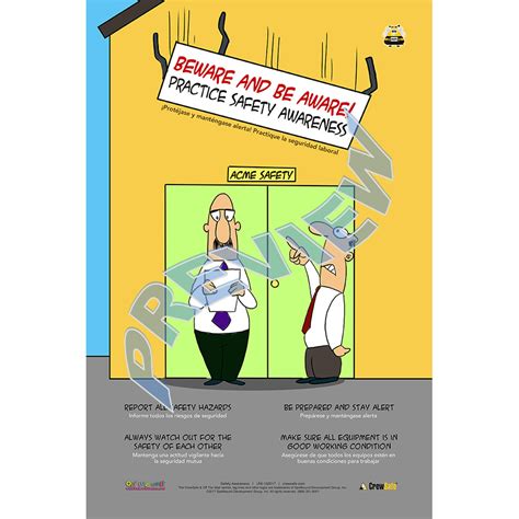 Safety Awareness Poster Crewsafe