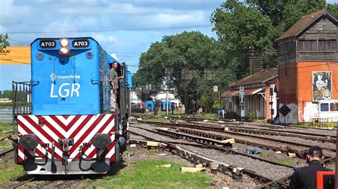 Segundo Traslado De Coche Motor CAF 593 CAMELLOS Para Pinamar Por HAEDO