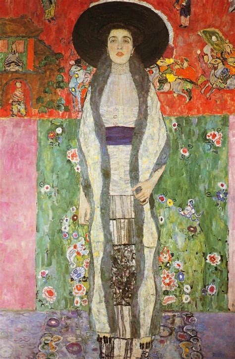 Gustav Klimt Portrait Of Adele Bloch Bauer Ii Editorial Image