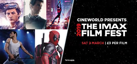 Cineworld presents the 2019 IMAX Film Fest