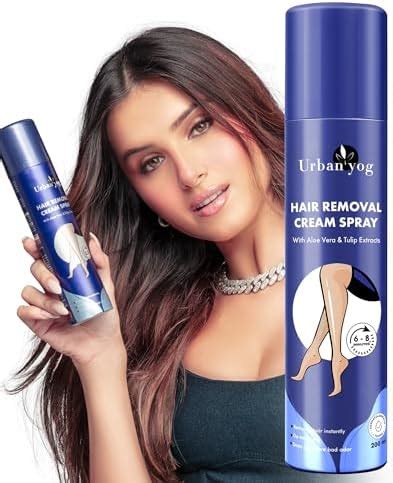 Urban Yog Hair Removal Cream Spray For Women Painless Body Hair