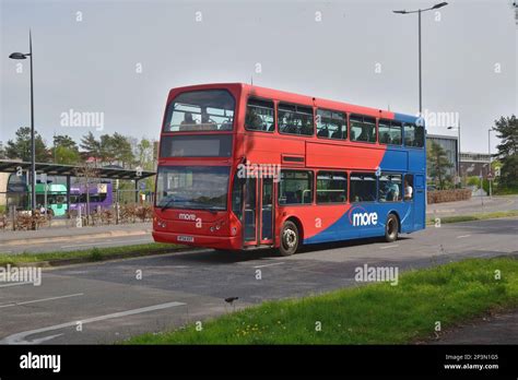 Morebus Volvo B Tl Hf Kxt Fleet No Is Seen Near Bournemouth