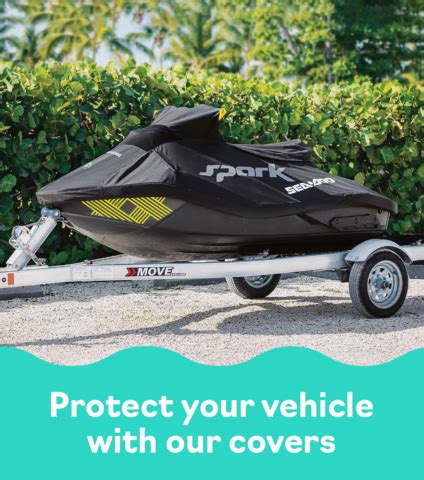 Protect Your Sea Doo With Official Accessories Watercraft Covers The