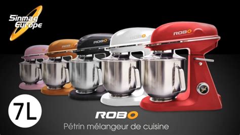 Batteur mélangeur planetaire Robo Machines de Boulangerie Sinmag