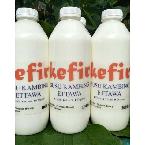 Jual Kefir Susu Kambing Etawa Kemasan Liter Shopee Indonesia