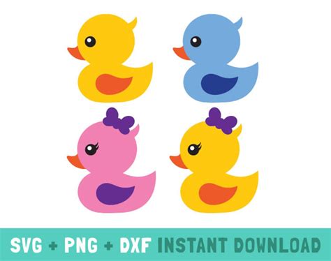 Duck Svg Rubber Duck Svg Duck Png Baby Ducks Svg Rubber Ducky Svg