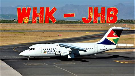 Flight Windhoek To Johannesburg With Airlink Namibia South Africa