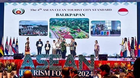 Balikpapan Meraih Penghargaan Asean Tourism Awards 2024 Di Kategori