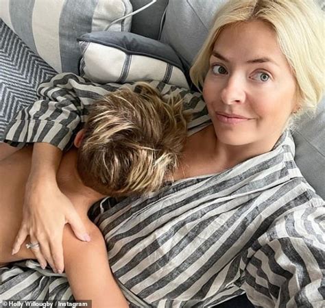 Holly Willoughby Gives A Rare Glimpse Of Son Chester In A Sweet Selfie