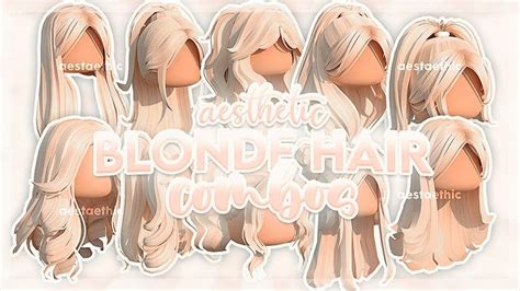 Aesthetic Blonde Hair Combos