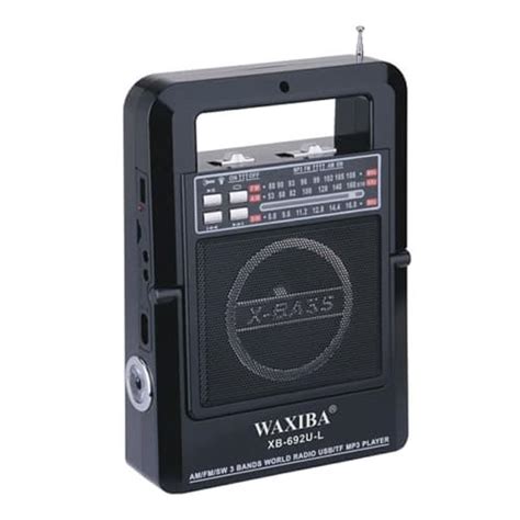Waxiba FM Radio With LED Light XB-692U-L - Supersavings