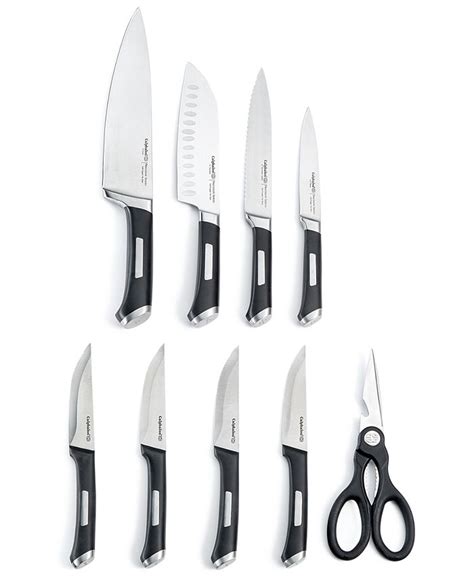 Calphalon Cutlery 10-Pc. Space-Saving Cutlery Set & Reviews - Cutlery ...