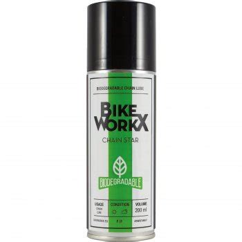 Bikeworkx Chain Star Biodegradable Chain Oil Spray Ml Bike