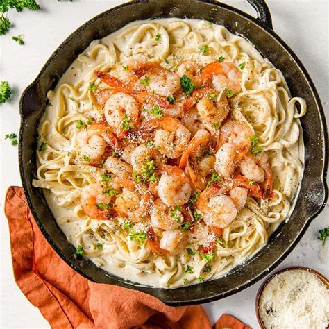 Shrimp Fettuccine Alfredo