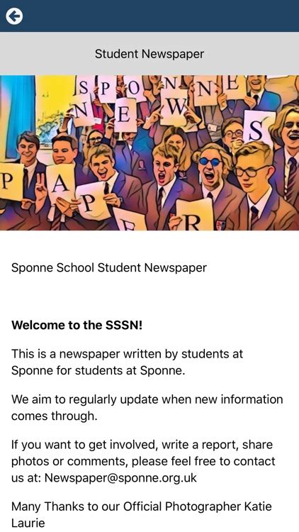 Sponne School Newspaper by Mobile Rocket ltd