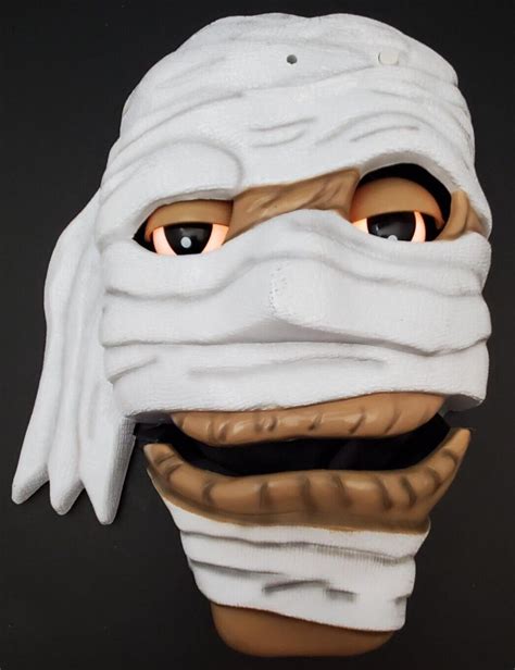 Vintage Gemmy Mummy Animated Monster Greeter Singing Head Halloween