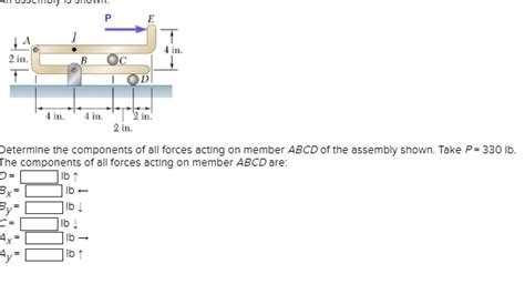 Solved P A In In B Oc D In In In In Determine The