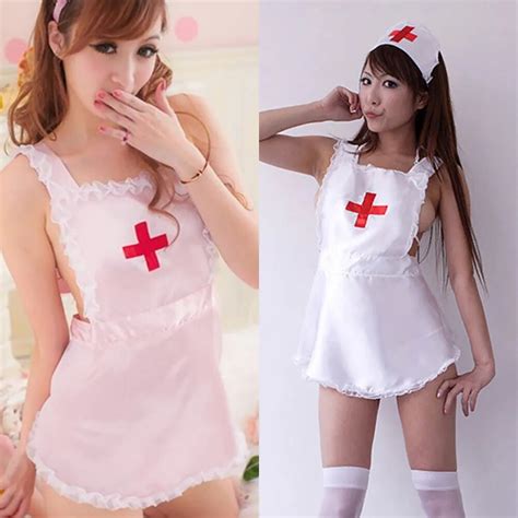 Sexy Nurse Lingerie Set Hot Women Temptation Role Play Erotic Uniform