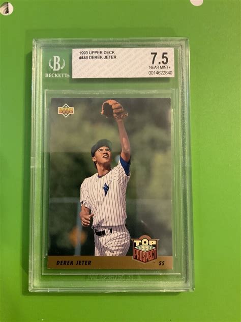 Upper Deck Derek Jeter Rookie Card Rc Ebay