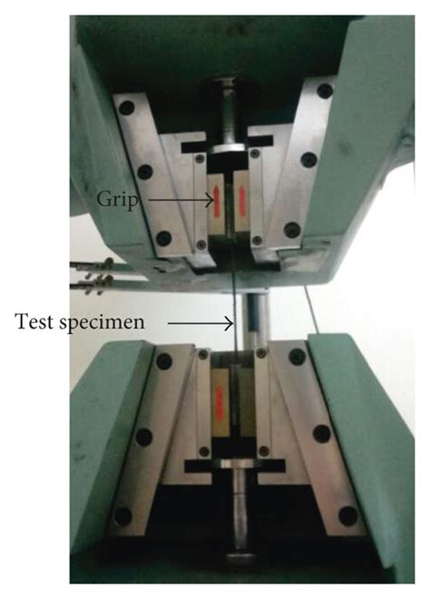 Tensile Test Of Carbon Fiber Fabric Specimens A Carbon Fiber Fabric