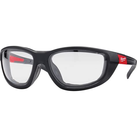 MILWAUKEE Performance Safety Glasses with Gaskets, Clear Lens, Anti-Fog