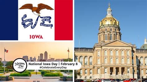 NATIONAL IOWA DAY - February 8 - National Day Calendar