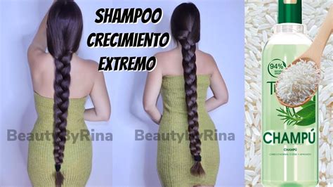 SHAMPOO MÁGICO DE ARROZ CRECE TU CABELLO EN 10 DÍAS 2023