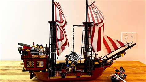 Building Brickbeard S Bounty Lego Pirates 6243 2009 YouTube