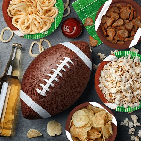 Snapklik.com : Football Party Supplies Kit Serve 50,Includes Touchdown