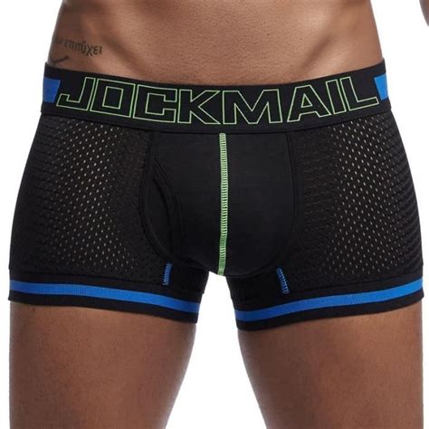 Sous vêtement Boxer en maille pour homme sous vêtement de marque