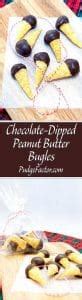 Chocolate Dipped Peanut Butter Bugles Pudge Factor