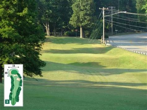 Course Layout Oak Hollow Golf Course NC