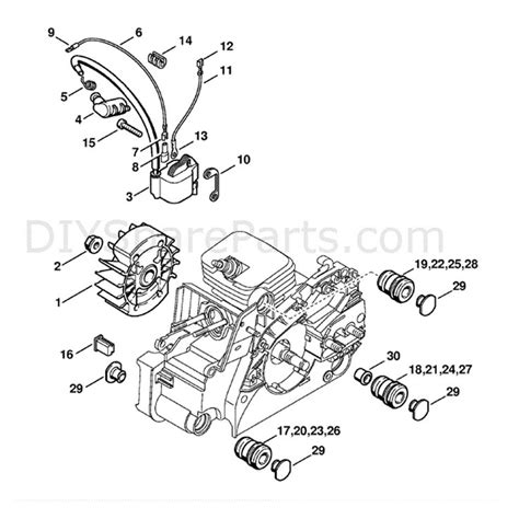 Stihl Chainsaw Parts Diagrams Exploring The Essential Stihl