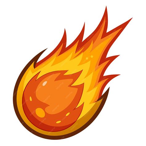Fireball Clipart Vector Art And Illustration Premium Ai Generated Vector