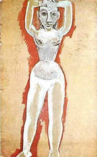 Nude Of A Woman By Pablo Picasso 1881 1973 Spain Museum Art