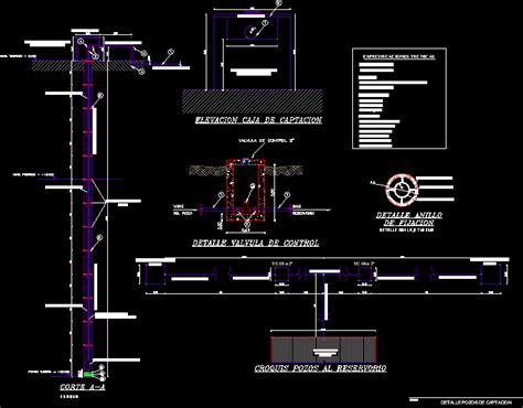 Underground Capture AutoCAD də Su CAD kitabxanası